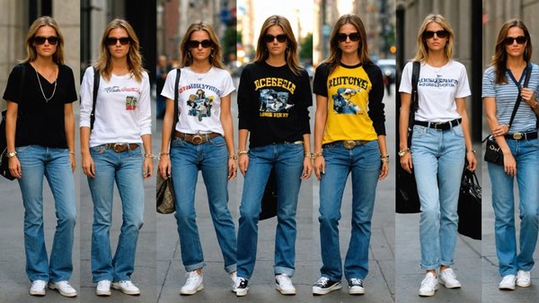 Fraîcheur et caractéristiques de la mode au début des années 2000